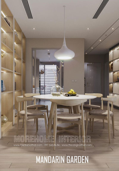  Thiết kế nội thất chung cư Mandarin Garden hiện đại, tinh tế