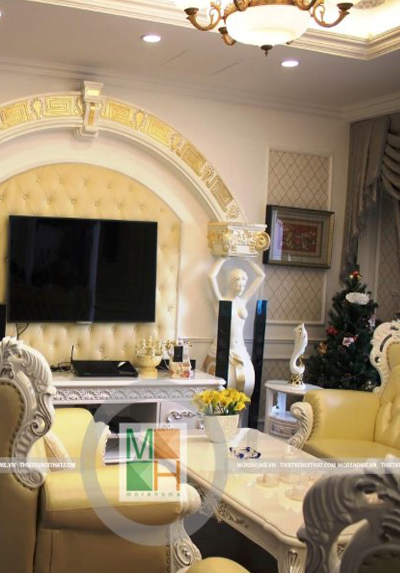  Thi công nội thất chung cư Royal City, VinHome - Chị Mai