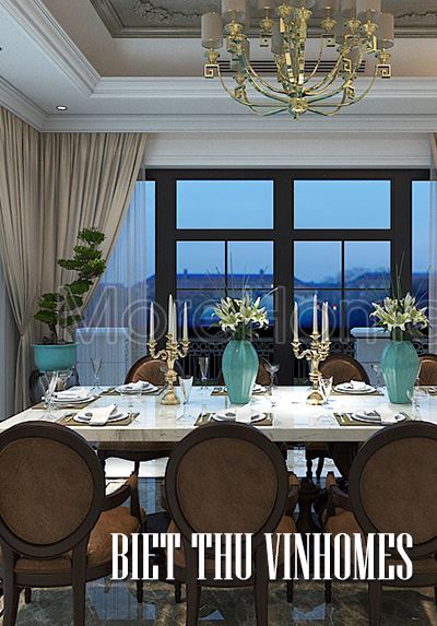 Thiết kế biệt thự Vinhome Central Park Tân Cổ Điển