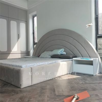 * Giường Ngủ Bọc Nỉ MoreSofa: Vẻ Đẹp Tinh Tế, Giấc Ngủ Trọn Vẹn