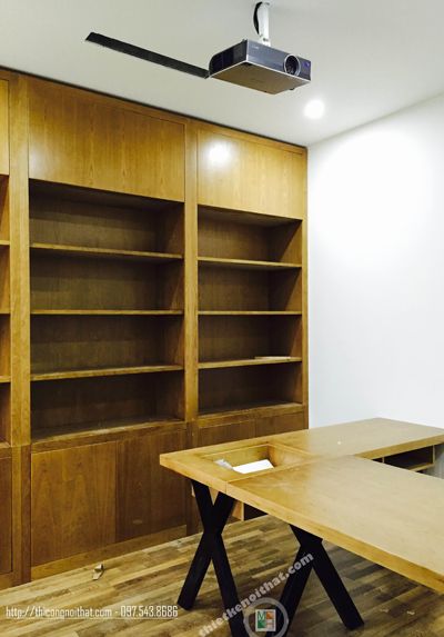 Thi công nội thất biệt thự gỗ việt Huyndai HillState
